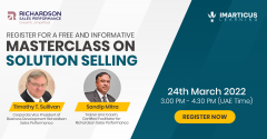 Masterclass on Solution Selling by Richardson Sales Performance