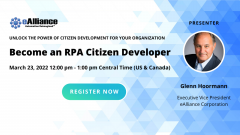 Unlock the power of RPA Citizen Development