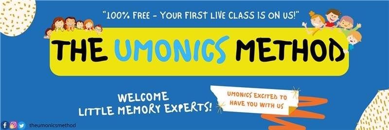 IMPROVE YOUR CHILD’S MEMORY WITH US! GET YOUR FIRST LIVE CLASS FOR FREE!, Online Event