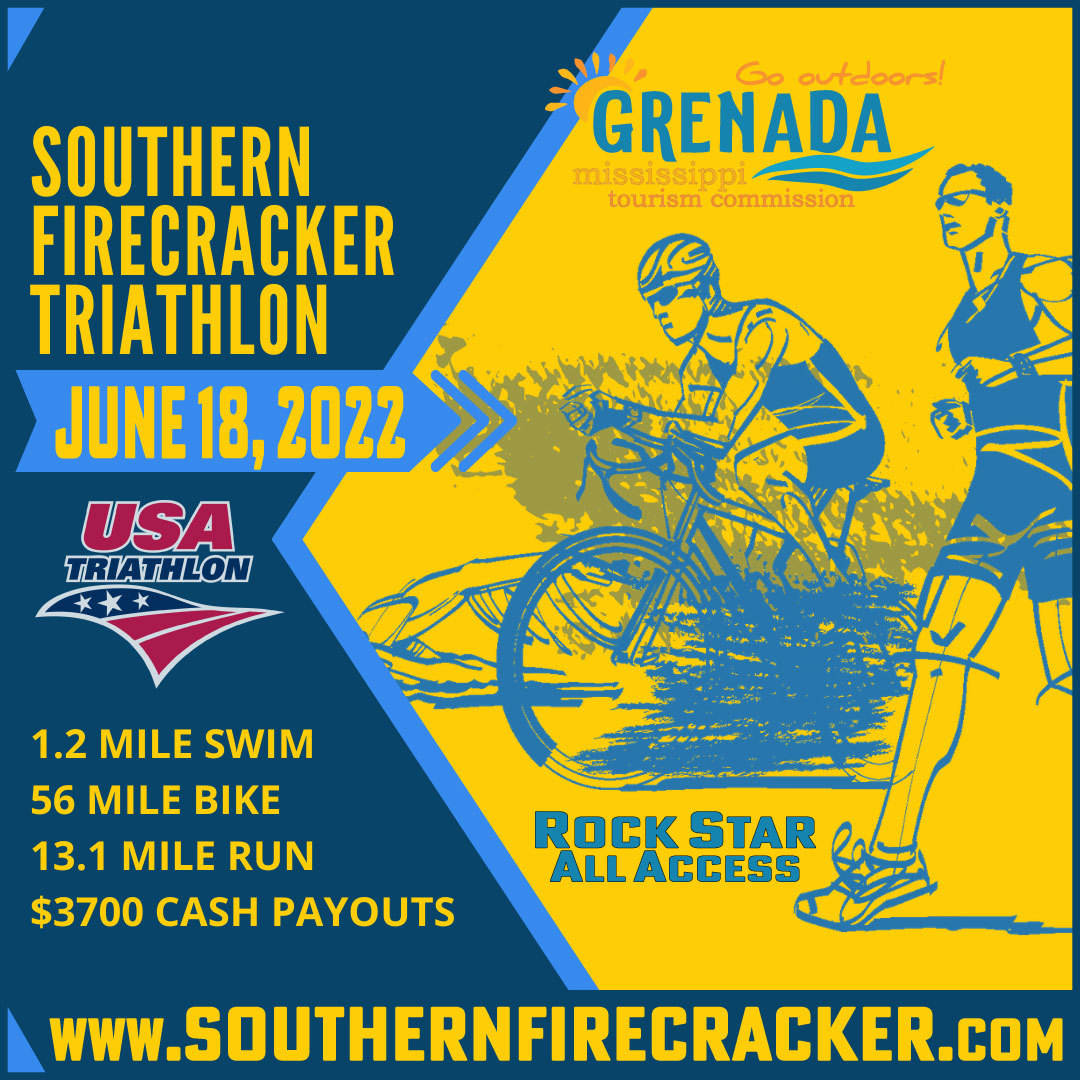 Southern Firecracker Triathlon, Grenada, Mississippi, United States