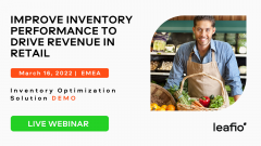 Improve inventory perfomance to drive revenue in retail