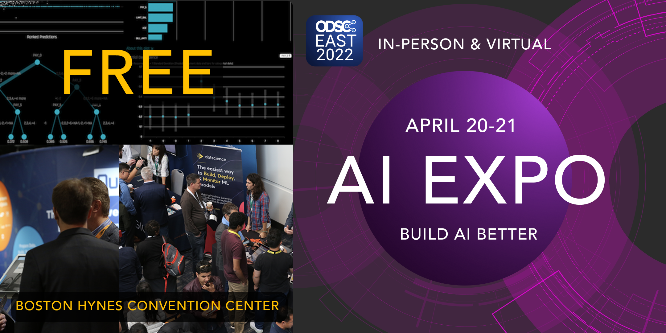 ODSC East 2022 AI Expo, Online Event