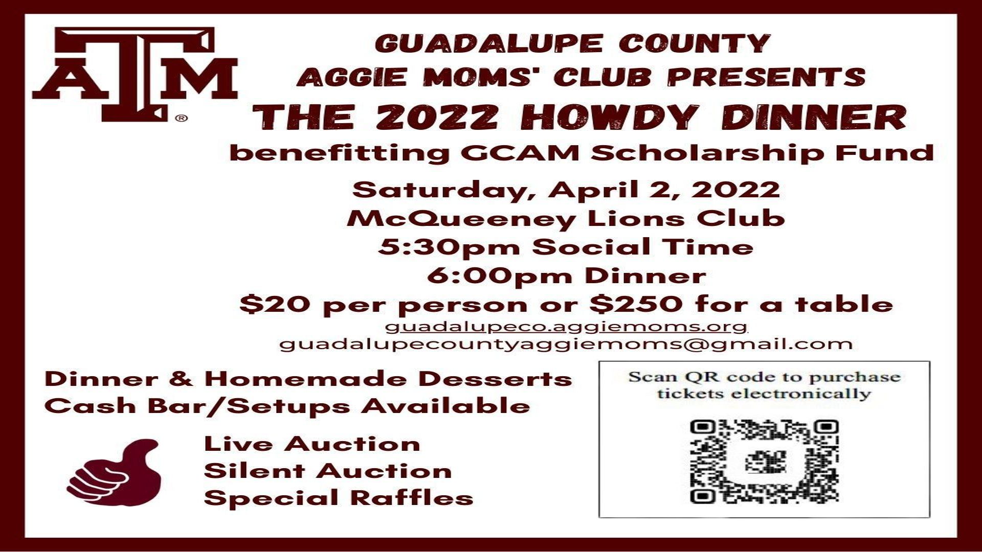 2022 Howdy Dinner, McQueeney, Texas, United States