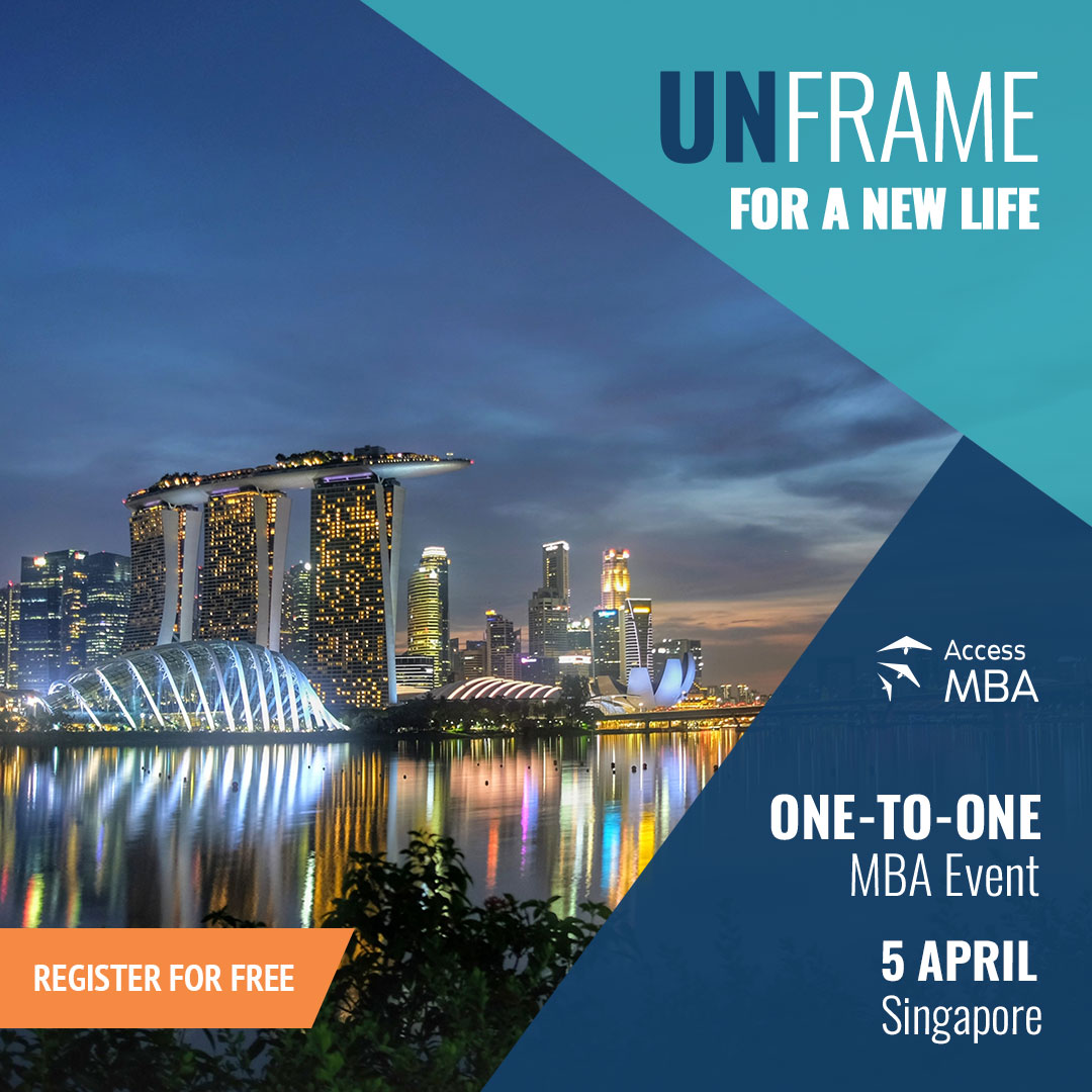 IT IS TIME TO TRANSFORM YOUR CAREER! DISCOVER YOUR MBA IN PERSON ON 5 APRIL, Singapore, Central, Singapore