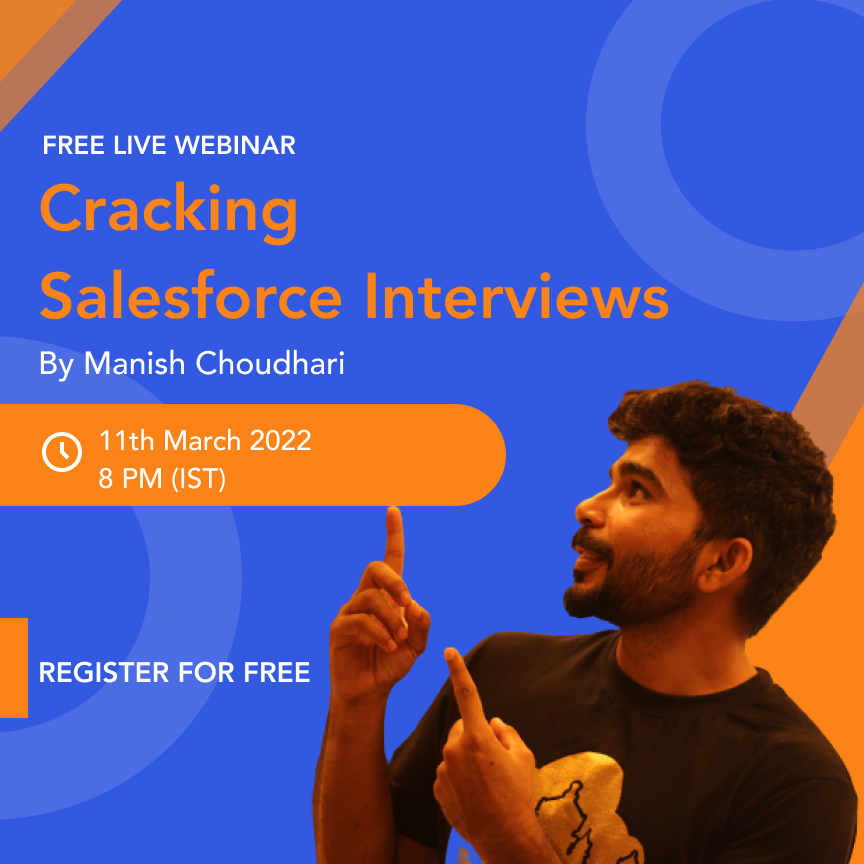 Cracking Salesforce Interviews, Online Event