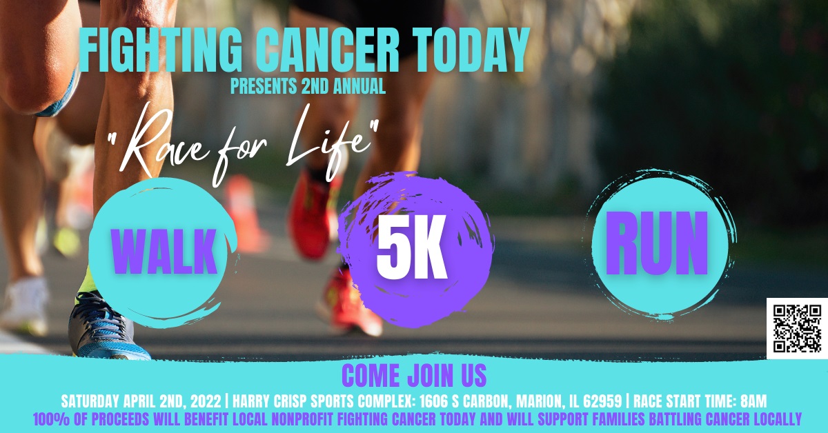 Fighting Cancer Today presents 2nd Annual 5K "Race for Life", Marion, Illinois, United States
