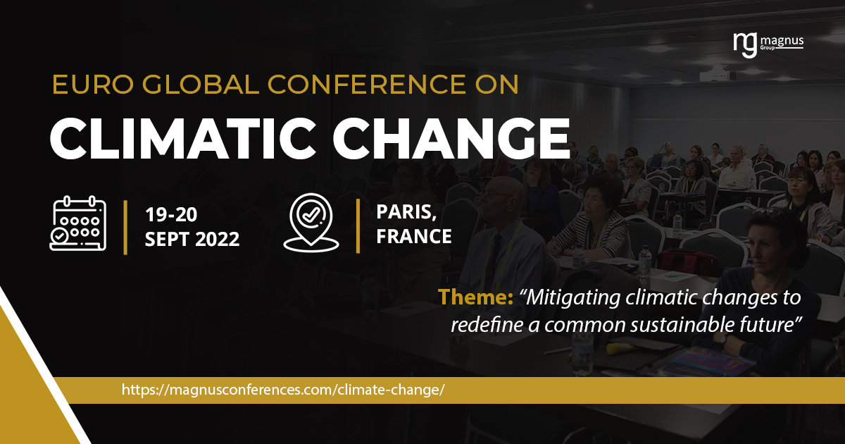 Euro-Global Climate Change Conference, Paris/ France, Paris, France