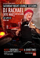Saturday Night Lounge Session with Rachael, Free Entry