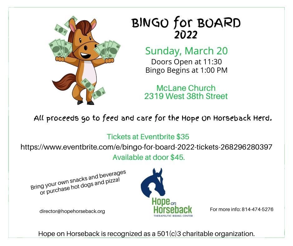 BINGO FOR BOARD 2022