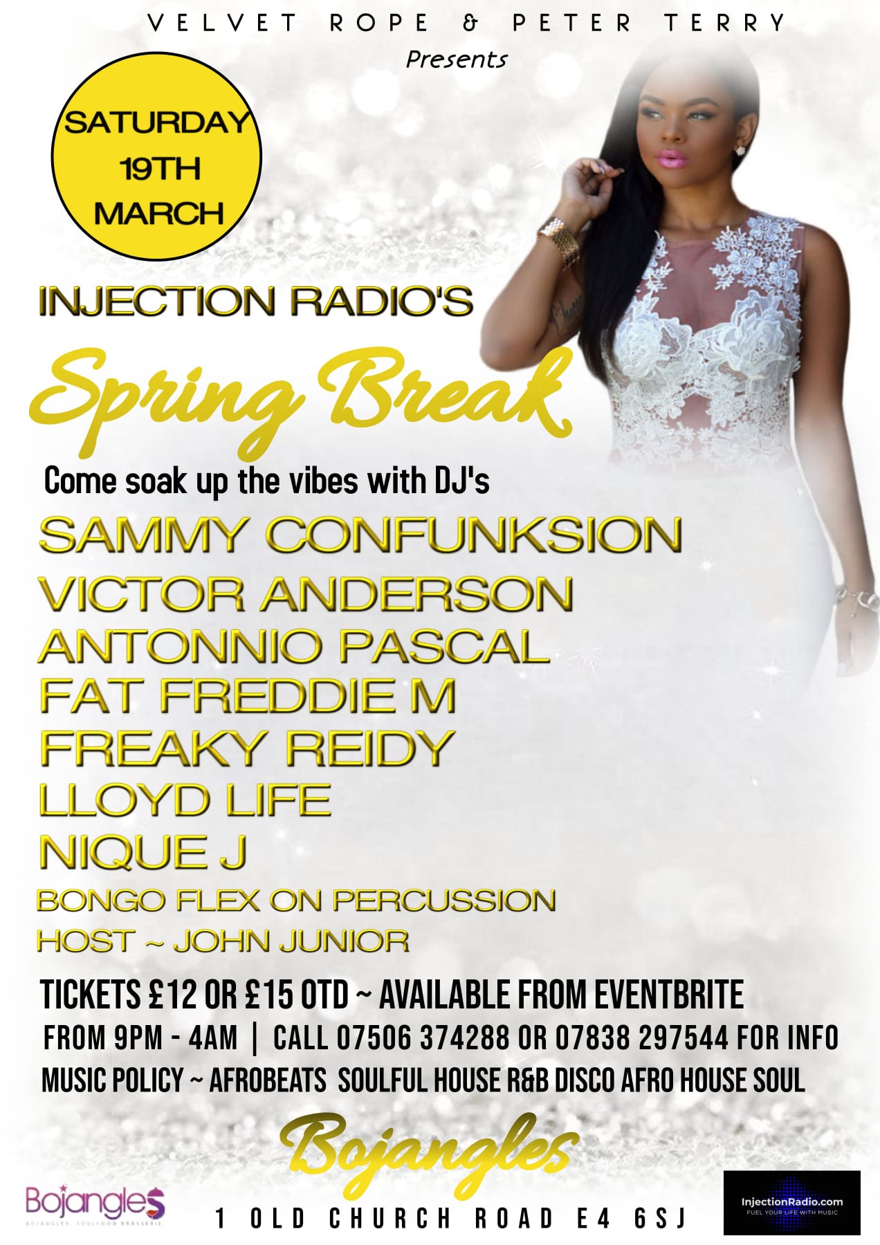 Injection Radio’s Spring Break - A DJ Night in Chingford, Chingford, London, United Kingdom