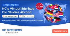 KC Virtual Edu Expo – 22nd to 26th March 2022