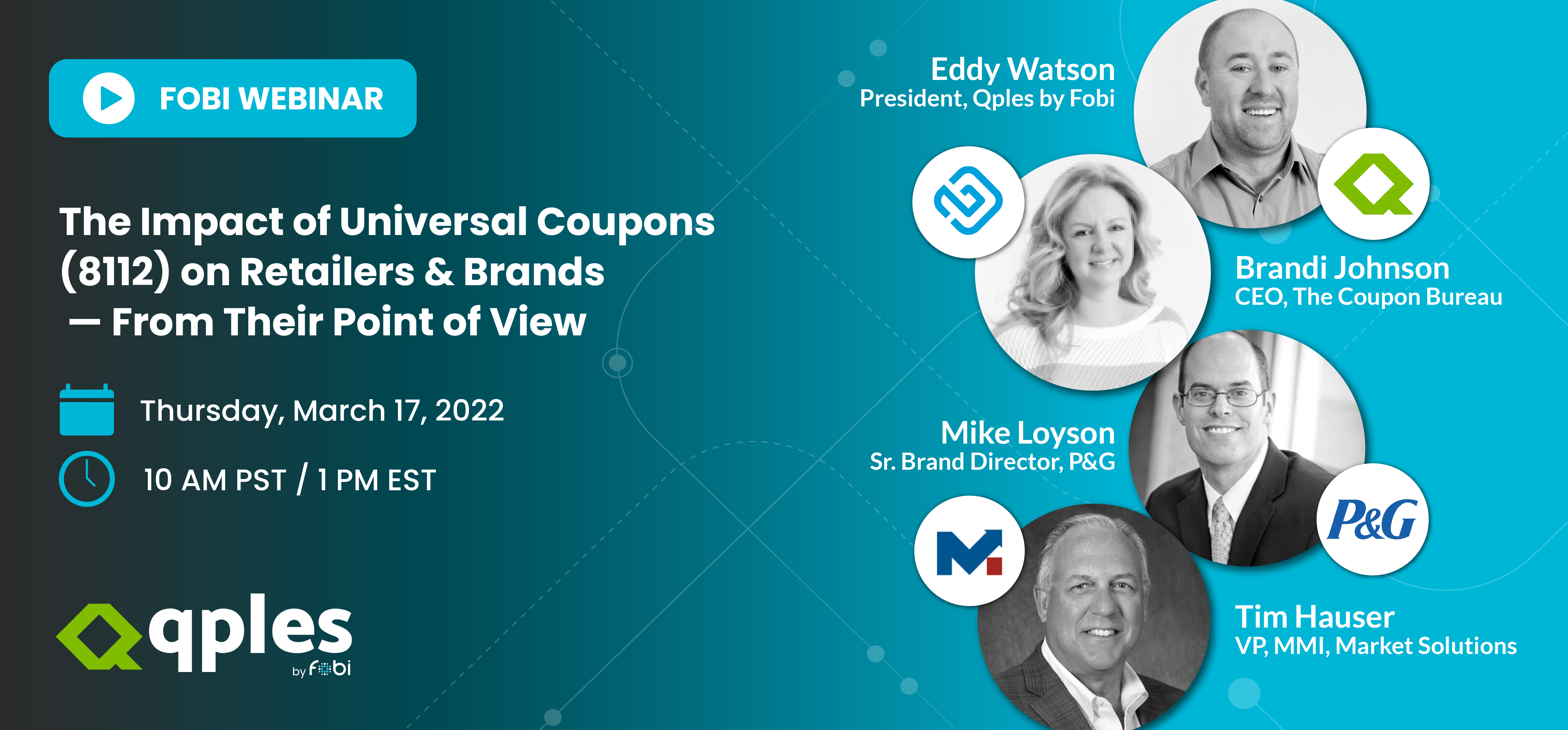 The Impact of Universal Coupons (8112) on Brands and Retailers, Online Event