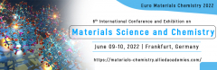 6th International Conference and Exhibition on Materials Science and Chemistry