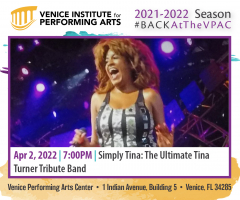 Simply Tina: The Ultimate Tina Turner Tribute Band live at the VPAC on April 2,2022