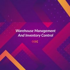TRAINING ON INVENTORY CONTROL AND WAREHOUSE MANAGEMENT
