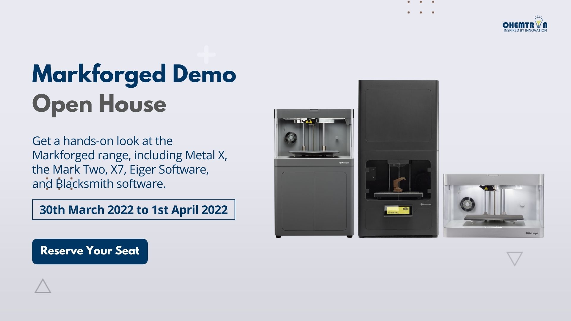 Markforged Demo – Open House, Singapore, North East, Singapore