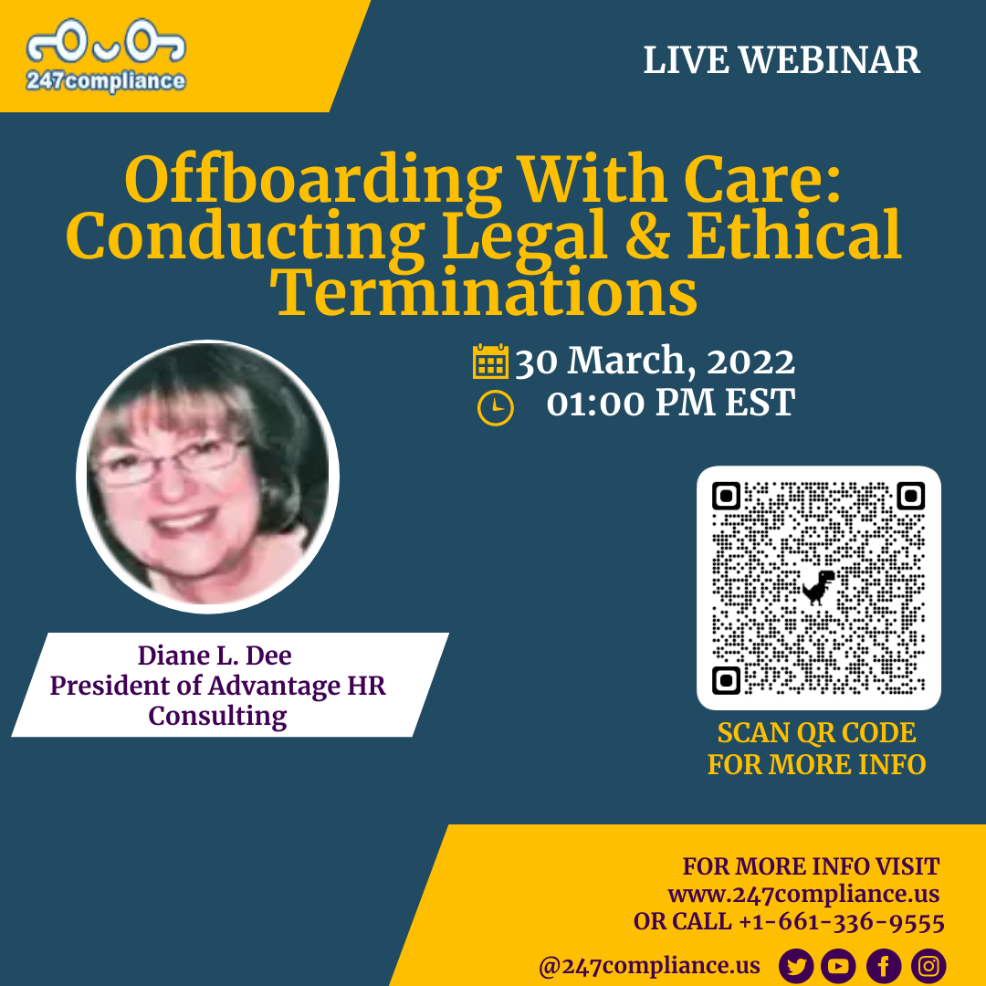 Offboarding With Care: Conducting Legal & Ethical Terminations, Online Event