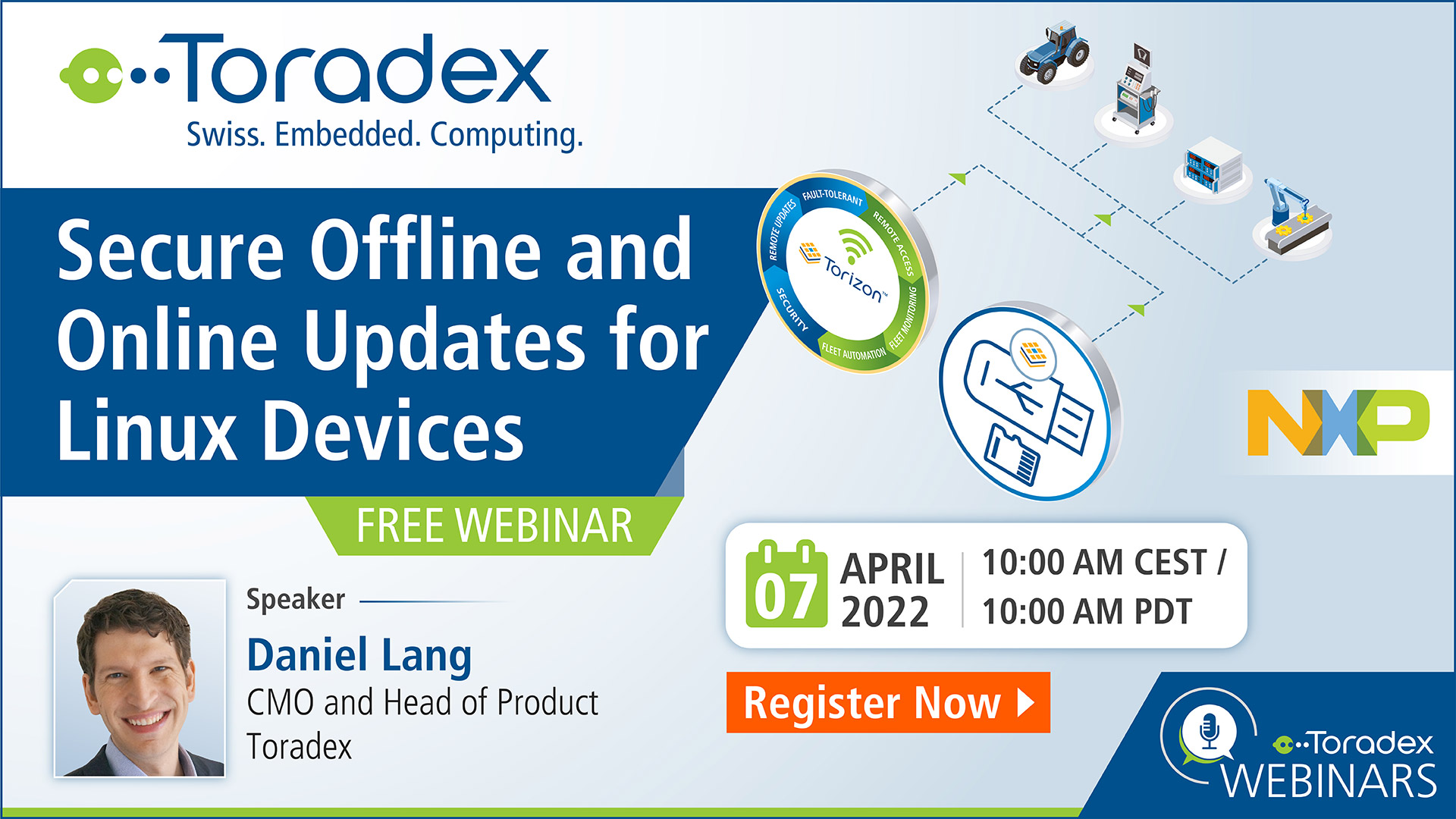 Webinar: Secure Offline and Online Updates for Linux Devices, Online Event
