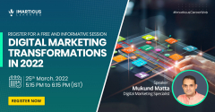 Digital Marketing Transformations in 2022