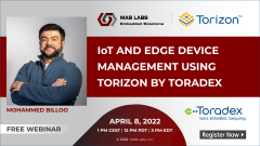 Webinar: IoT and Edge Device Management Using Torizon by Toradex