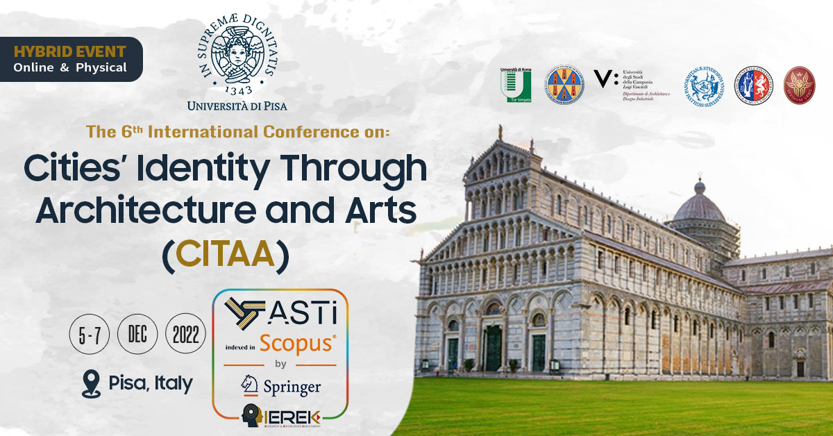 Cities’ Identity Through Architecture and Arts (CITAA) – 6th Edition, Online Event