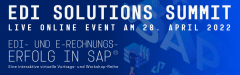 EDI Solutions Summit: EDI und e-Rechnung in SAP®