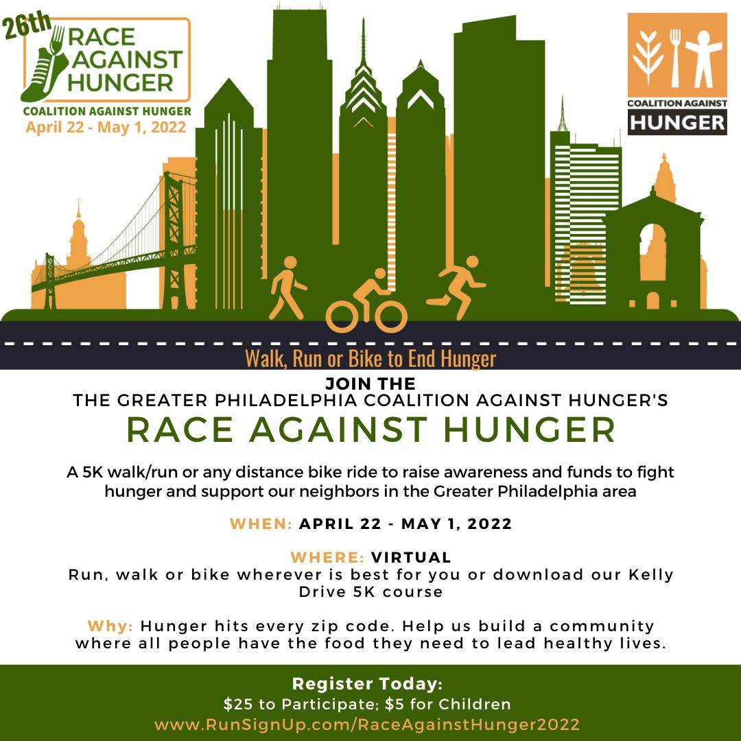 26th Annual Race Against Hunger, Philadelphia, Pennsylvania, United States