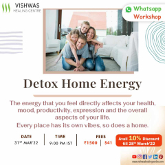 Detox Home Energy WhatsApp Workshop