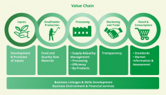 VALUE CHAIN DEVELOPMENT AND MARKET LINKAGE