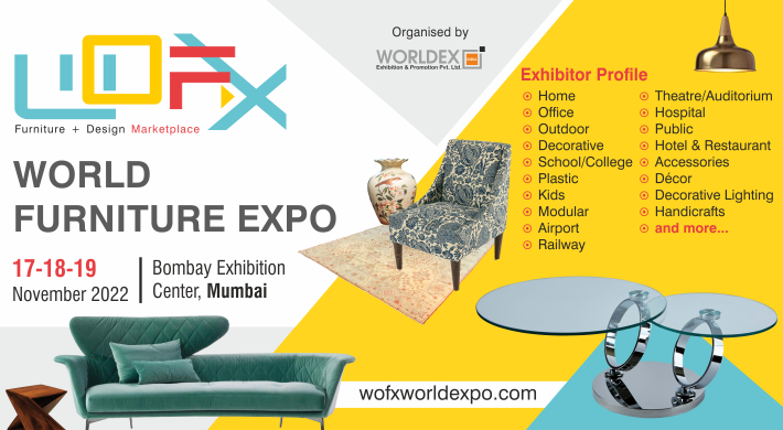 WOFX World Furniture Expo, Mumbai, Maharashtra, India