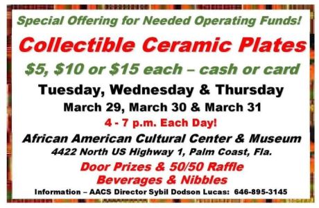 Collectable Plate Sales Event, Palm Coast, Florida, United States