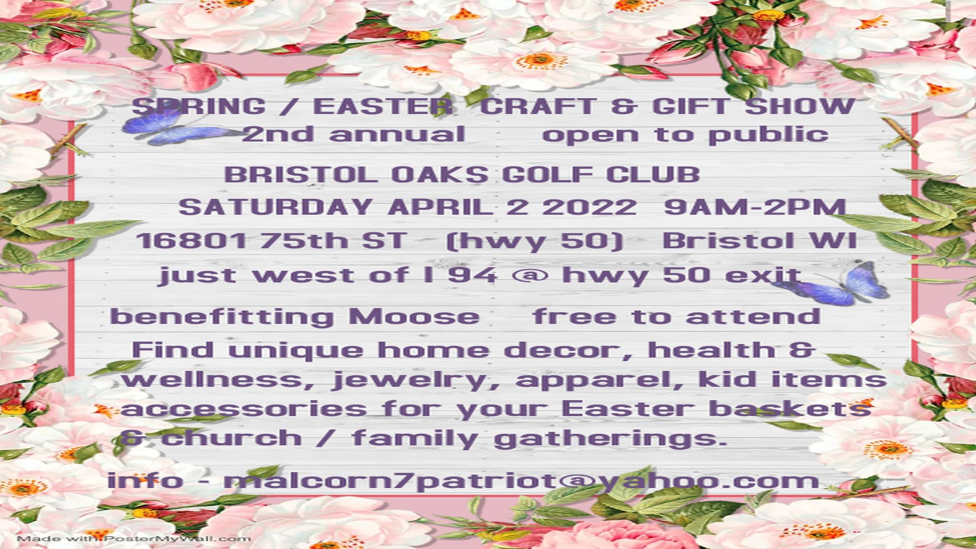 Easter craft / gift show, Bristol, Wisconsin, United States