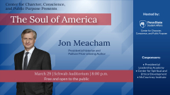 Jon Meacham lecture: "The Soul of America"
