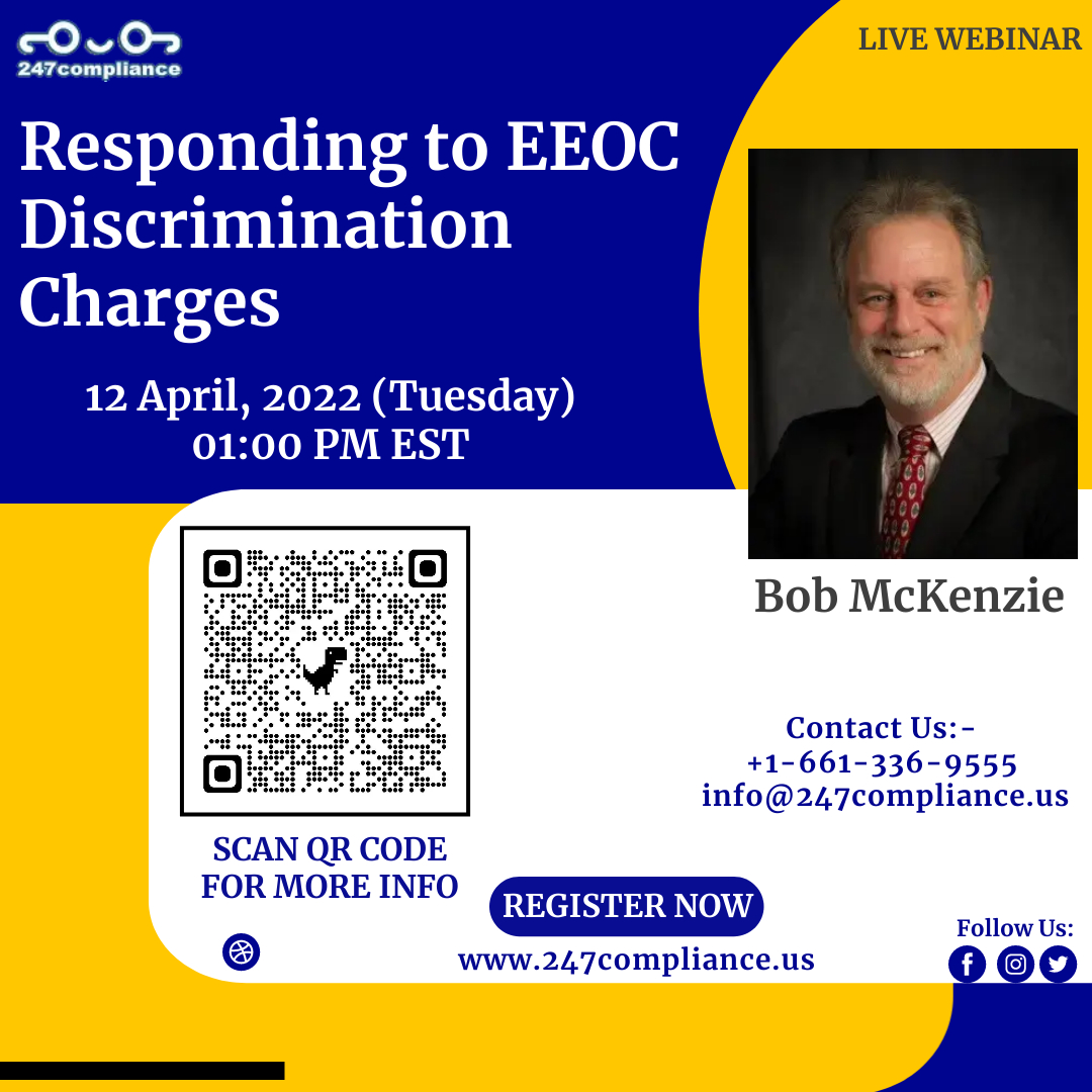 Responding to EEOC Discrimination Charges, Online Event