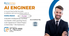 Artificial Intelligence Engineer in Pune - April'22