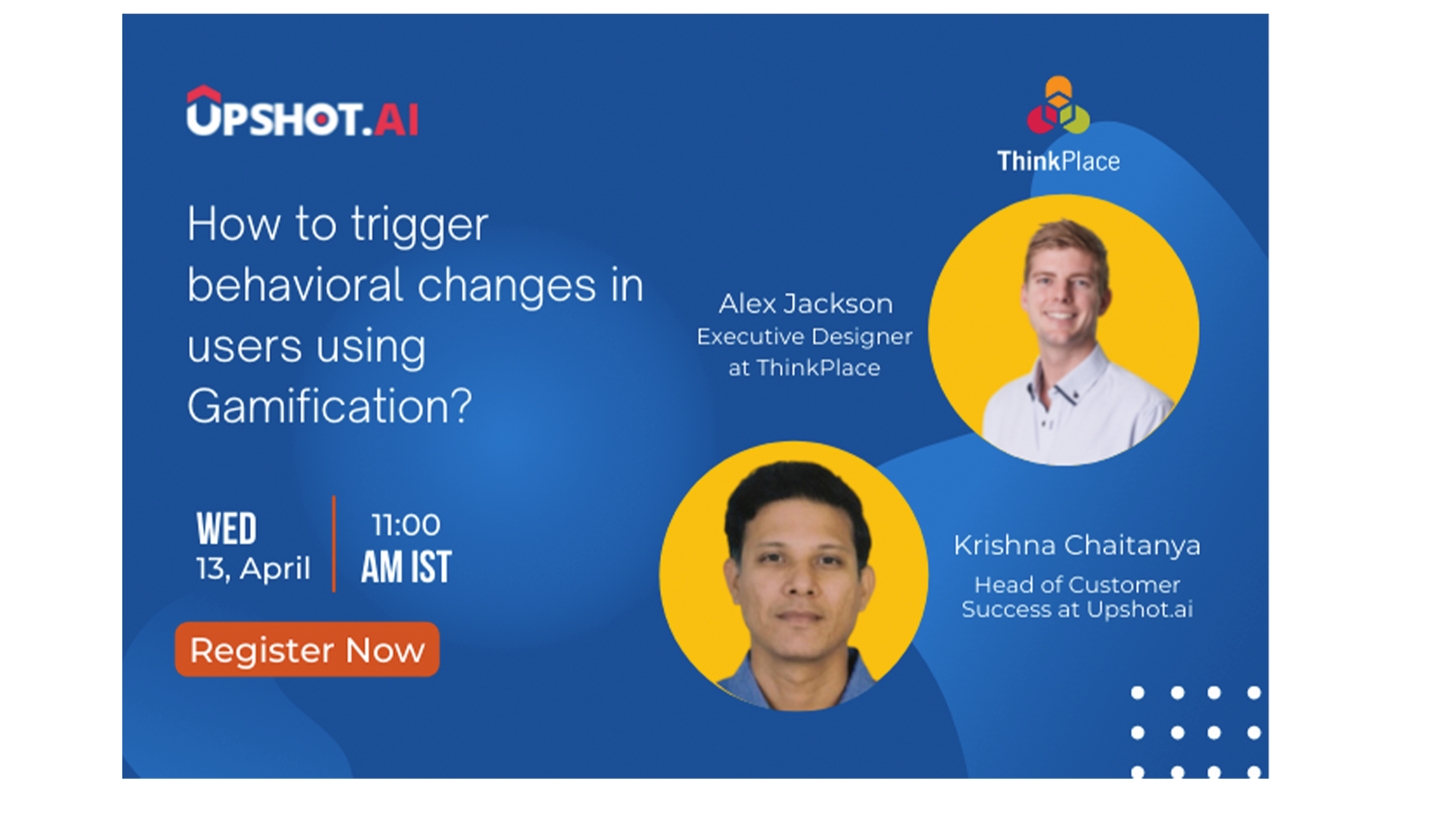 How to trigger behavioral changes in users using Gamification?, Online Event