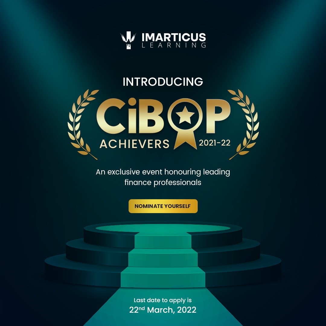 Be part of an Exclusive CIBOP Achievers Club, Online Event
