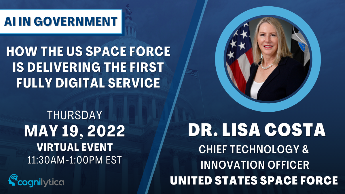 How the US Space Force is Delivering the First Fully Digital Service, Online Event