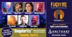 The Singularity Concert Series: A Focus On Improvisational Music on 4/5/22 @ 7:30pm (Maynard, MA)