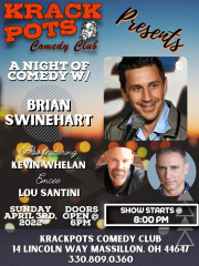 A FREE Evening of Comedy with Brian Swinehart and Friends