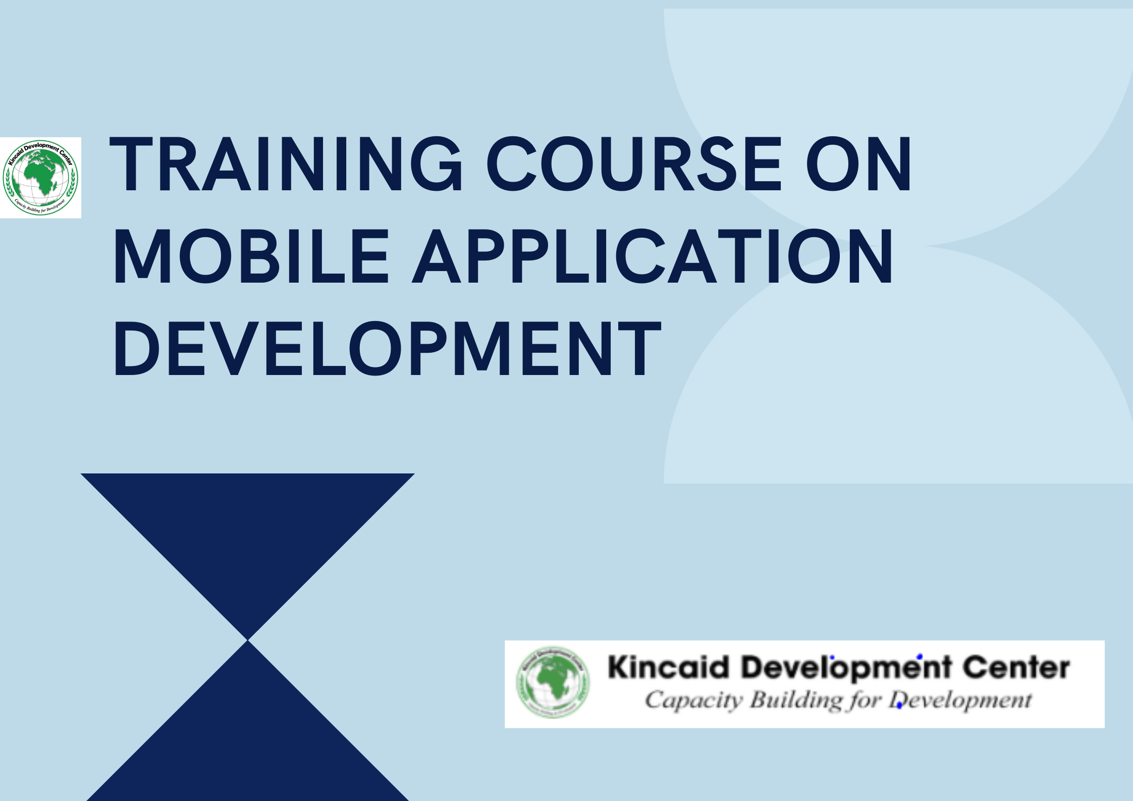 TRAINING COURSE ON MOBILE APPLICATION DEVELOPMENT, Nairobi, Kenya