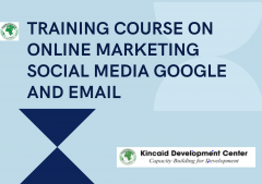TRAINING COURSE ON ONLINE MARKETING SOCIAL MEDIA GOOGLE AND EMAIL