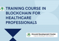 TRAINING COURSE IN BLOCKCHAIN FOR HEALTHCARE PROFESSIONALS