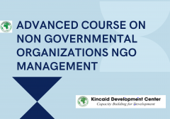 TRAINING COURSE ON NON GOVERNMENTAL ORGANIZATIONS MANAGEMENT