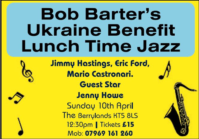 Bob Barters Ukraine Benefit, Greater London, England, United Kingdom