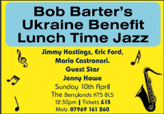 Bob Barters Ukraine Benefit