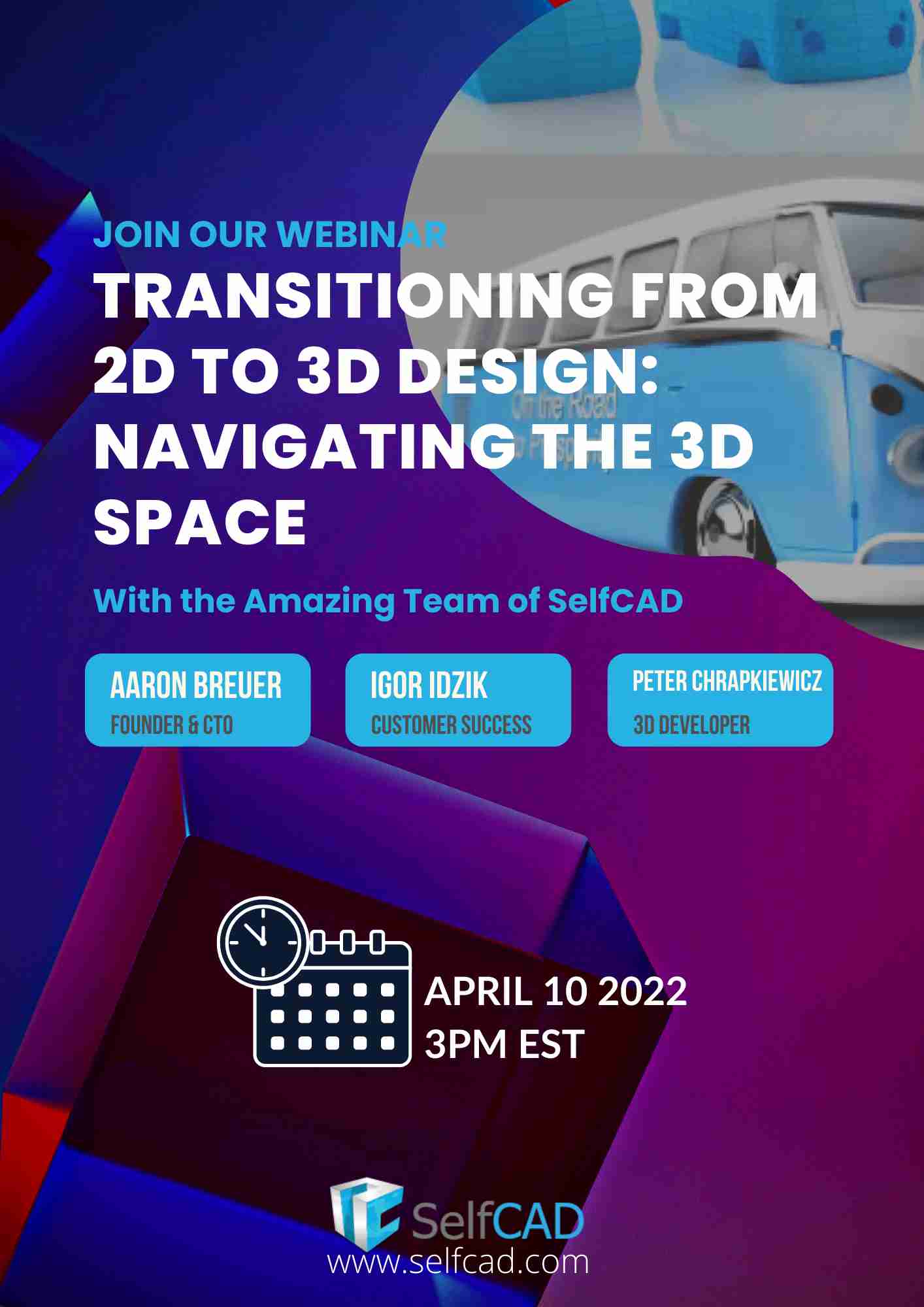 [Webinar Invite] looking to learn 3D modeling from scratch?, Online Event