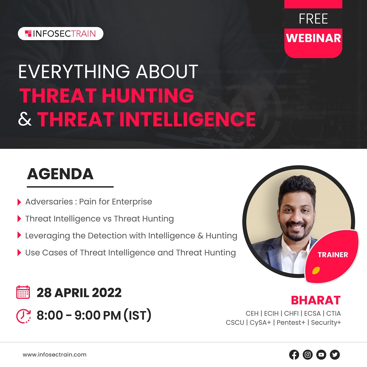Free webinar on Everything about Threat Hunting & Threat Intelligence, Online Event