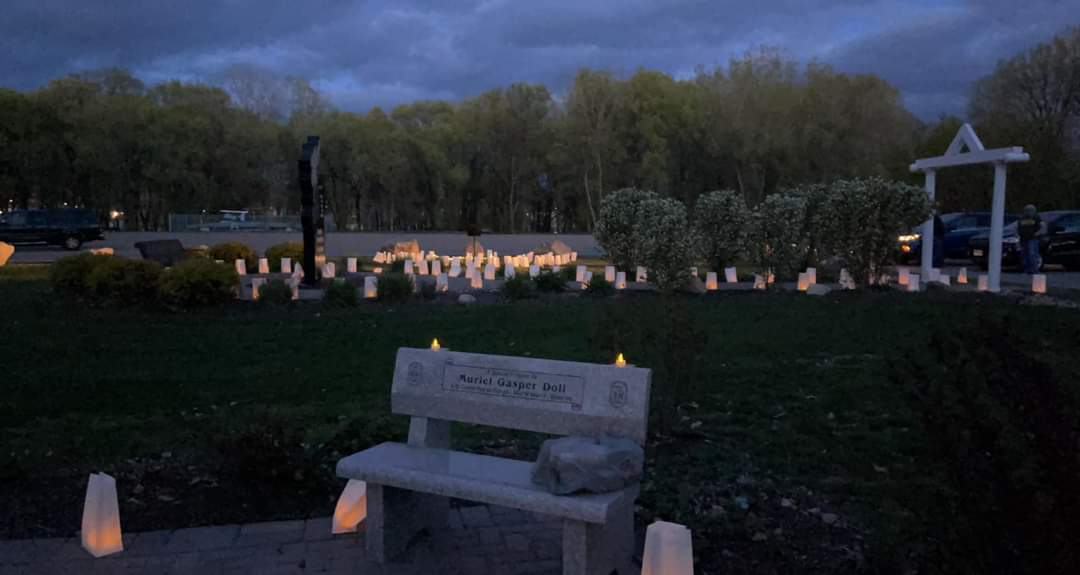 Veteran's Freedom Park Luminaria, La Crosse, Wisconsin, United States