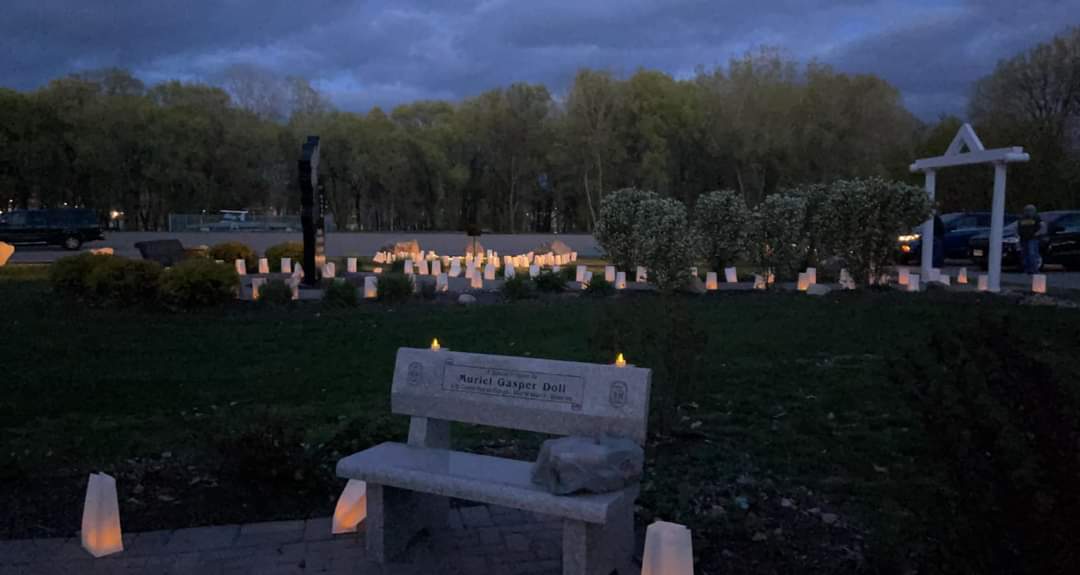 Veteran's Freedom Park Luminaria, La Crosse, Wisconsin, United States